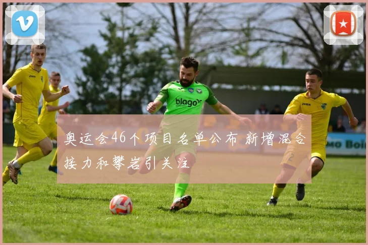 奥运会46个项目名单公布 新增混合接力和攀岩引关注
